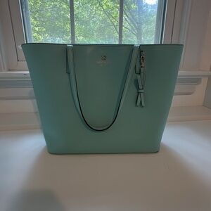Kate Spade Light Blue Tote Bag